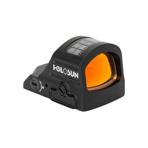 Holosun HE407C-GR-X2 Elite Reflex Red Dot Sight 1x Green 2 MOA Dot Reticle Solar/Battery Powered Matte Black