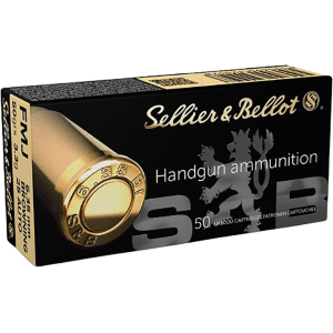 Sellier & Bellot 25 ACP Ammo 50 Grain Full Metal Jacket Box of 50