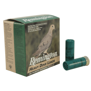 Remington Heavy Dove 12 Gauge Ammo 2-3/4" #8 Lead Shot 1-1/8 oz Box of 25