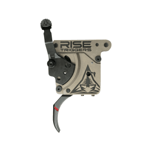 Rise Armament Reliant Pro Trigger for Remington 700 Right Hand Curved Black with Bolt Release