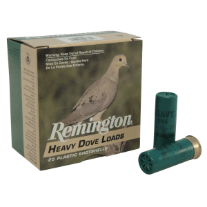 Remington Heavy Dove 12 Gauge Ammo 2-3/4" #7-1/2 Lead Shot 1-1/8 oz Box of 25