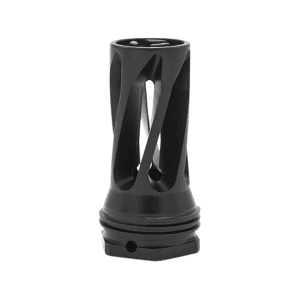 HUXWRX QD Flash Hider Suppressor Mount 7.62mm AR-10, LR-308 M26-1.5 LH Thread Black