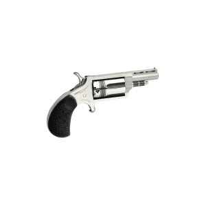 North American Arms Wasp 22 Long Rifle Revolver 1.625" Stainless Barrel 5 Round Black Grip