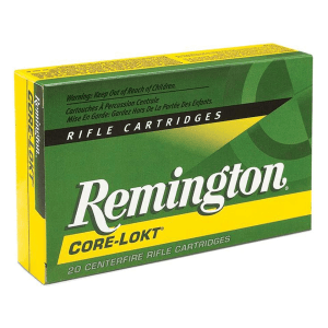 Remington Core-Lokt 300 Remington Ultra Magnum Ammo 180 Grain Jacketed Soft Point Box of 20