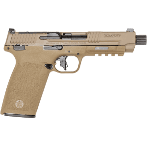 Smith & Wesson M&P 5.7 5.7x28mm FN Pistol 5" Threaded Barrel 22+1 Round Flat Dark Earth