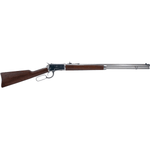 Heritage Manufacturing Inc. 92 Octagon Lever Action Rifle 357 Magnum 24" Stainless Barrel Stainless Frame Wood Straight Grip Stock