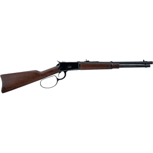 Heritage Manufacturing Inc. 92 Large Loop Lever Action Rifle 44 Remington Magnum 16.5" Black Barrel Black Frame Wood Straight Grip Stock