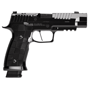 Sig Sauer Reserve P320-MAX SXG 9mm Luger Pistol 3.9" Barrel 21+1 Round Black DLC Slide Black Grip Black DLC Frame