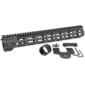 Midwest Industries Combat Rail AR-15 M-LOK Handguard 13.375" Aluminum Black