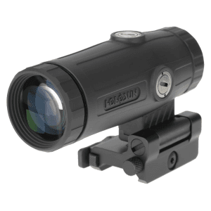 Holosun HM3X 3x Flip Red Dot Magnifier with Picatinny Lower 1/3 Co-Witness Mount Matte Black