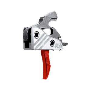 Rise Armament Blitz Elite Performance AR-15, AR-10 Single Stage Trigger Curved Red