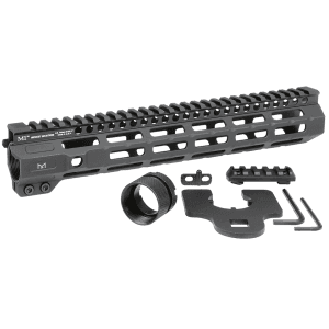 Midwest Industries Combat Rail AR-15 M-LOK Handguard 11.5" Aluminum Black