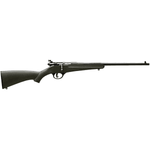 Savage Arms Rascal Bolt Action Youth Rifle 22 Long Rifle 16.13" Blued Barrel Blued Frame Green Compact Stock