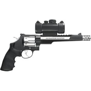 Smith & Wesson Performance Center Model 629 Hunter 44 Remington Magnum Revolver 7.5" Stainless Steel Barrel 6 Round Black Grip
