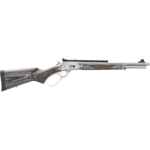 Marlin 1894 SBL Lever Action Rifle 357 Magnum 16.1" Stainless Threaded Barrel Stainless Frame Gray Field Stock