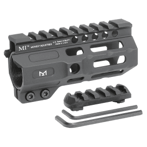Midwest Industries Combat Rail AR-15 M-LOK Handguard 4.5" Black
