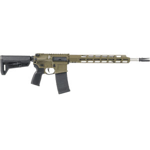 Sig Sauer M400 Tread 2.0 Semi Automatic Rifle 5.56x45mm NATO 17" Stainless Threaded Barrel Green Frame Moss Green Pistol Grip