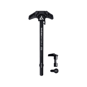 Radian Raptor-LT Ambidextrous Charging Handle and Talon Ambidextrous 45/90 Safety Selector Combo AR-15 Black