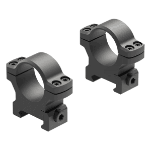 Leupold Backcountry Cross-Slot Weaver 1" Scope Rings Matte Black Medium