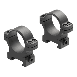 Leupold Backcountry Cross-Slot Weaver 30mm Scope Rings Matte Black Medium