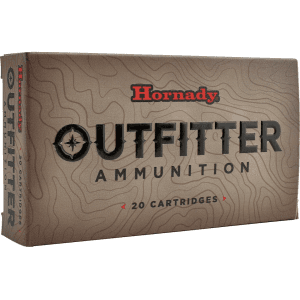 Hornady Outfitter 375 H&H Magnum Ammo 250 Grain Hornady CX Polymer Tip Lead Free Box of 20