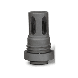 Yankee Hill Machine Mini QD Flash Hider 9mm QD Suppressor Mount 1/2"-28 Thread Steel Melonite