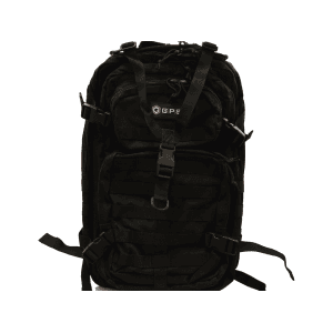 G.P.S. Wild About Shooting Tactical Bugout Backpack Black