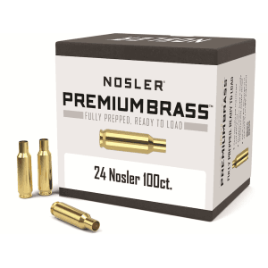 Nosler Premium 24 Nosler Brass Bag of 100