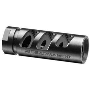 Rise Armament Compensator 5.56mm 1/2"-28 Thread Stainless Steel Nitride