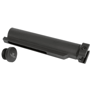 Midwest Industries AR-15 1913 Picatinny Rail to Buffer Tube Adapter Aluminum Black