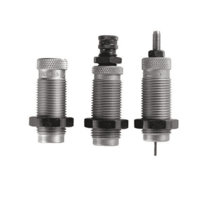 RCBS Carbide 9mm Luger Sizing, Expanding, Bullet Seating 3 Die Set with Taper Crimp