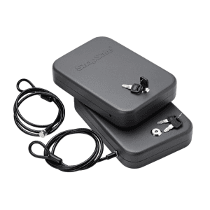 SnapSafe Pistol Safe XXL 2-Pack with Keyed Alike Lock Black