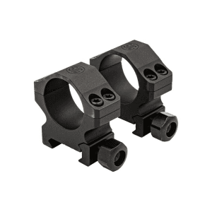Sig Sauer ALPHA1 Hunting Picatinny 1" Scope Rings Matte Black Low
