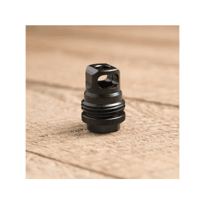 SilencerCo ASR Single Port Muzzle Brake Suppressor Mount 7.62 5/8"-24 Thread Steel Matte
