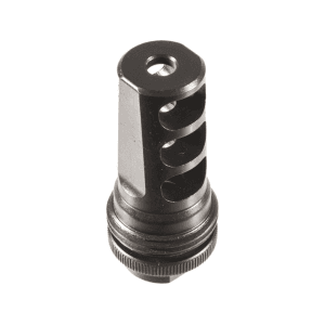 SilencerCo ASR 7.62 Muzzle Brake Suppressor Mount 7.62mm AR-10, LR-308 5/8"-24 Thread Steel Matte