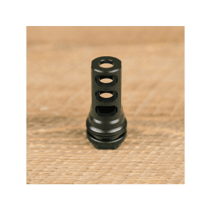 SilencerCo ASR .46 Muzzle Brake Suppressor Adapter 5/8"-32 Thread Steel Matte