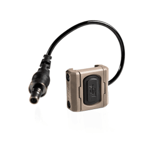 Modlite Modbutton Lite Surefire Scout Weapon Light Tape Switch 4.5" Cable FDE