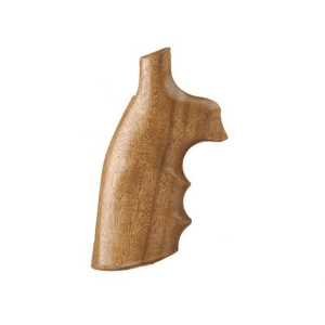 Hogue Fancy Hardwood Grips with Finger Grooves for S&W K, L-Frame Square Butt Goncalo Alves