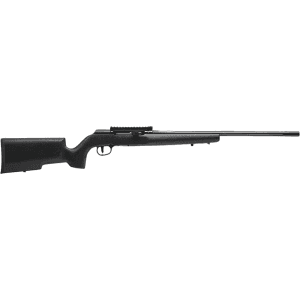 Savage Arms A17 Pro Varmint Semi Automatic Rifle 17 Hornady Magnum Rimfire (HMR) 22" Fluted Satin Barrel Black Frame Black Field Stock