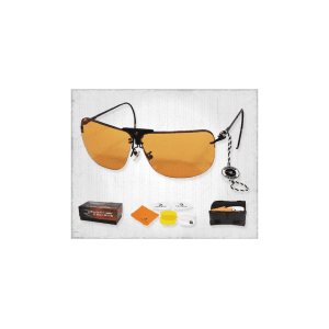 Radians RSG Interchangeable Shooting Glasses Clear, Orange, and Amber Lenses