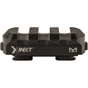 Kinetic Development Group Kinekt QD Single 3-Slot Picatinny Rail Section M-LOK Aluminum Black