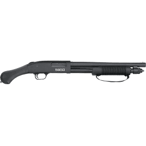 Mossberg 590S Shockwave Pump 12 Gauge Shotgun 14.375" Blued Barrel Black Bird's Head Stock