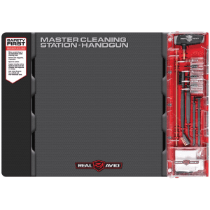 Real Avid Handgun Master Cleaning Kit with Mat