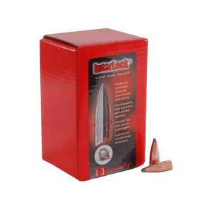 Hornady InterLock 8mm (323 Diameter) Bullets 150 Grain Spitzer with Cannelure Box of 100