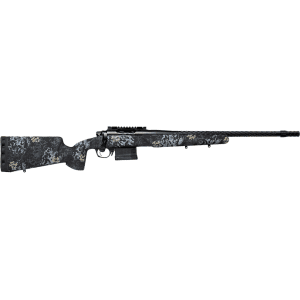 Horizon Firearms Vandal Prime Bolt Action Rifle 7mm PRC 22" Black Fluted Threaded Barrel Matte Frame Black/Blue Stock Precision