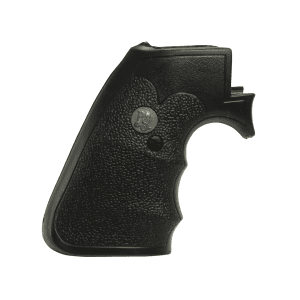 Pachmayr Gripper Decelerator Grips with Finger Grooves for Ruger New Model Super Blackhawk Rubber Black