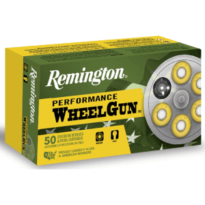 Remington Performance WheelGun 38 Special Ammo 158 Grain Semi-Wadcutter Box of 50