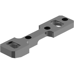 Leupold 1-Piece Dual Dovetail Pistol Scope Base Ruger Blackhawk Gloss
