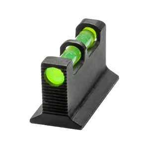 HIVIZ Fiber Optic Target Front Sight for All Glock Except 42, 43, 43X, 48, MOS Green, Red, White