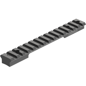Leupold 1-Piece Backcountry Cross-Slot Scope Base Weatherby Vanguard Short Action Matte Black